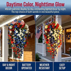 ⚡ Over 50,000 Sold!🎉✨🇺🇸 Celebrate America’s 250th Anniversary with Patriotic Hanging Flower Baskets