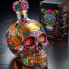 🔥🍷Limited edition Day of the Dead tequila bottle🎁