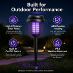 Solar Mosquito Zapper Light