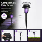 Solar Mosquito Zapper Light