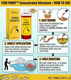🎣 Concentrated Fish Attractant Liquid – 🐟Fast-Acting Red Worm Formula -8JX3