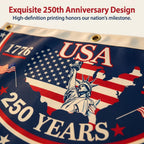 100% Veteran Owned / Handcrafted in USA-250th Anniversary Banners